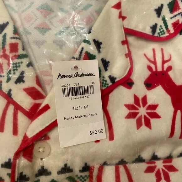 NWT Hannah Anderson Deer D pjs XS - Picture 2 of 8